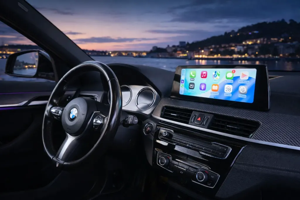 شاشة مقاس 10.25 بوصة Linux System لسيارة BMW X1 F48 (2016-2022) / BMW X2 F39 (2018-2023) تدعم نظام EVO