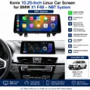 Konix 10.25-Inch Linux Car Screen for BMW X1 F48 2016-2017 – NBT System