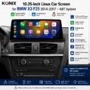 Konix 10.25-Inch Linux Car Screen for BMW X3 F25 2014-2017 – NBT System