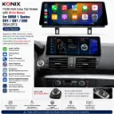 Konix 10.25-Inch Linux Car Screen with Mouse for BMW 1 Series E81 / E87 / E88 2004-2011
