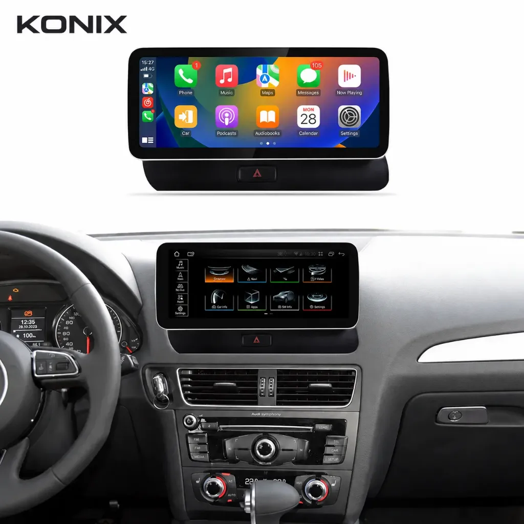 Konix 10.25-Inch Linux Car Screen for Audi Q5 2013–2016 (LOW)