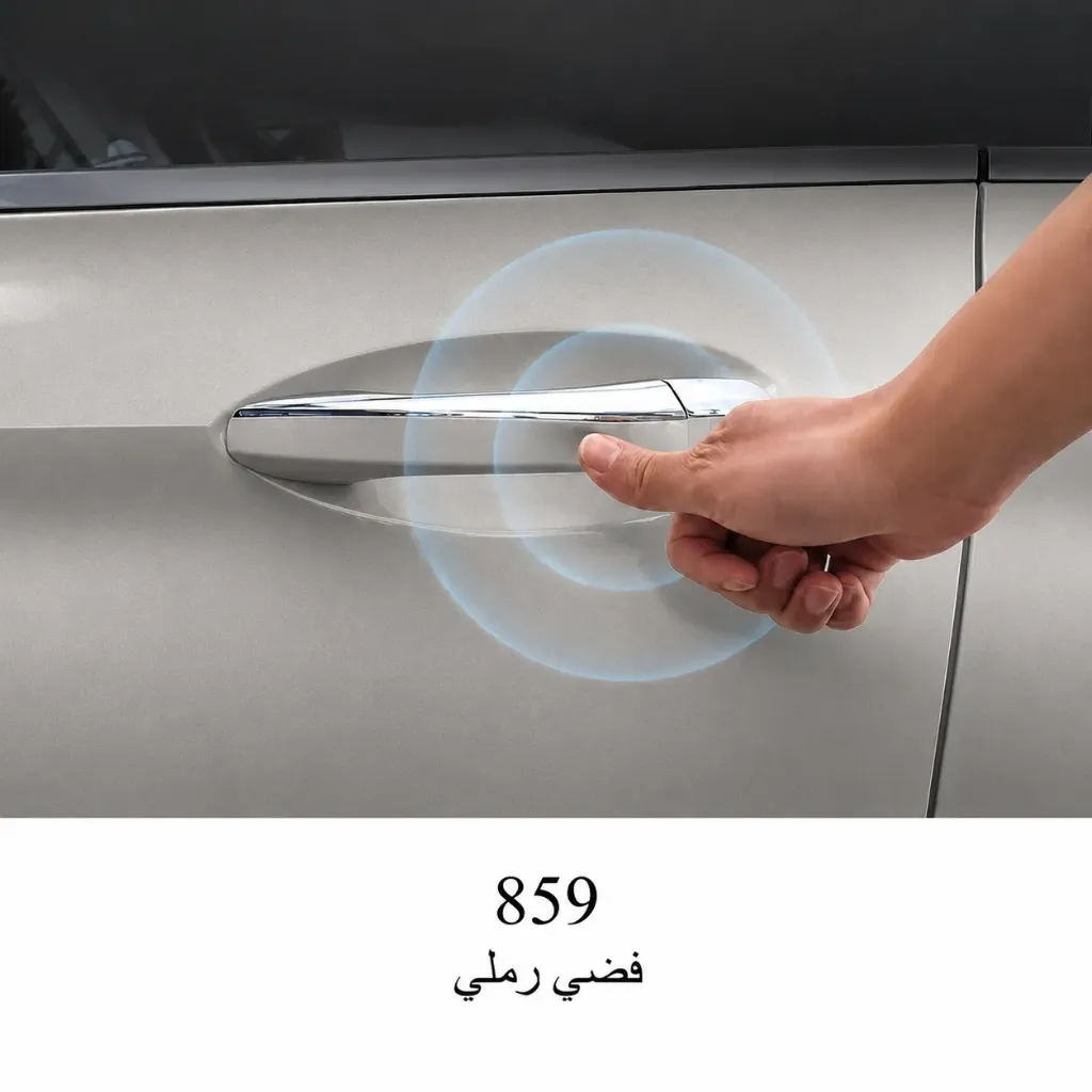 Mercedes-Benz C-Class W206 Front Door Handle with Keyless Entry Sensor – Chrome – Paint Code 859 – 4-Door