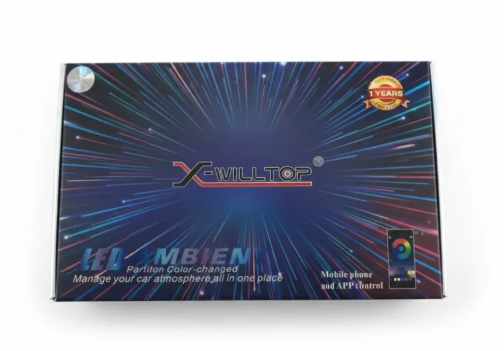 اضأءه محيطيه (امبيانت لايت) يونيفرسال 64 لون RGB ماركه X-WILLTOP