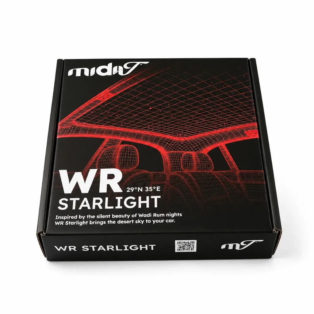 Midilt WR Starlight – Fiber Optic Car Roof Star Light with Meteor Effects